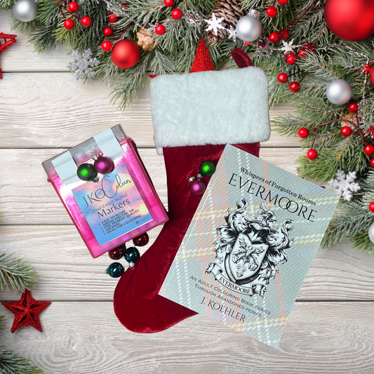 🎁 Evermoore Creative Gift Set — 48 Dual-Tipped Markers + Colouring Book